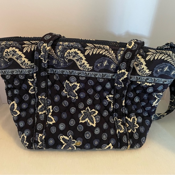 Vera Bradley Maple Coin Leaves Tote - Picture 2 of 10